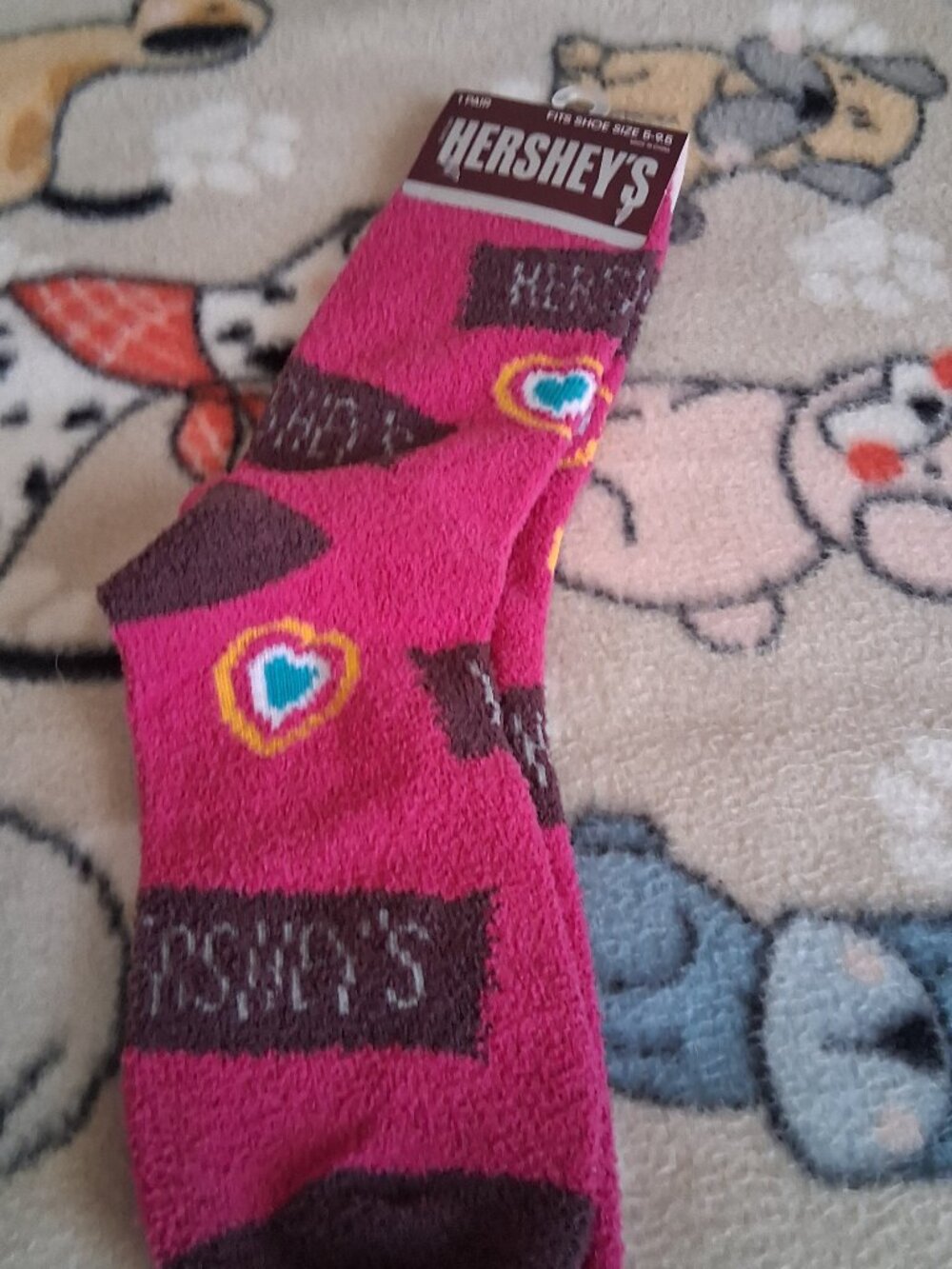 SUPER SOFT PINK SOCKS FOR WOMEN